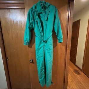 Women's Teal Ski & Snow Jumpsuit